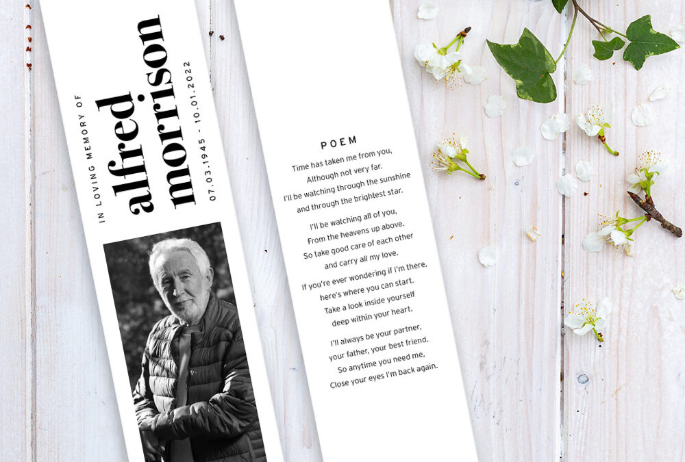 Memorial Bookmark – Polaroid
